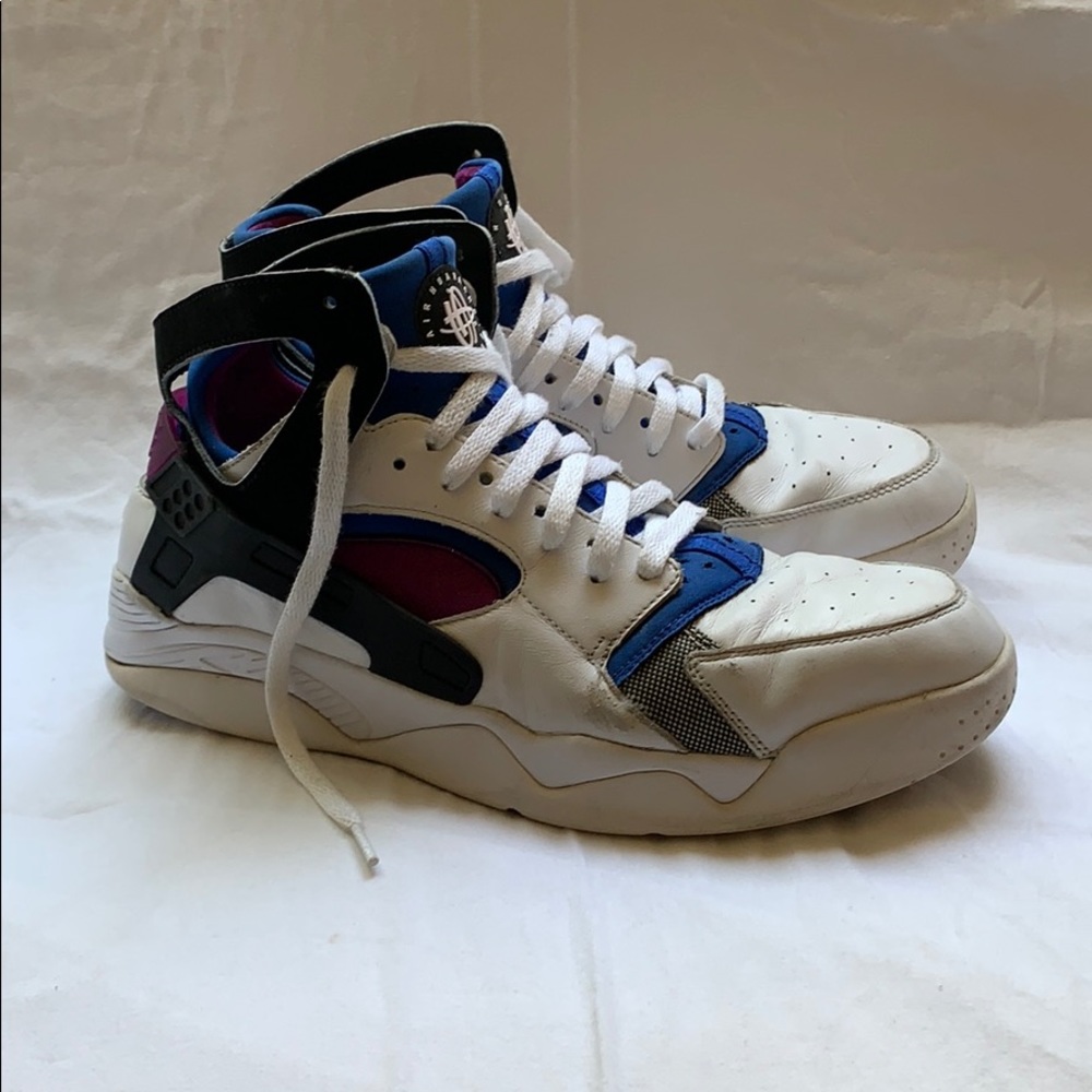 Nike Air Flight HUARACHE White/Black Men’s Sz 12